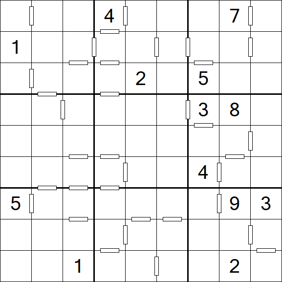Consecutive Sudoku - Difficile