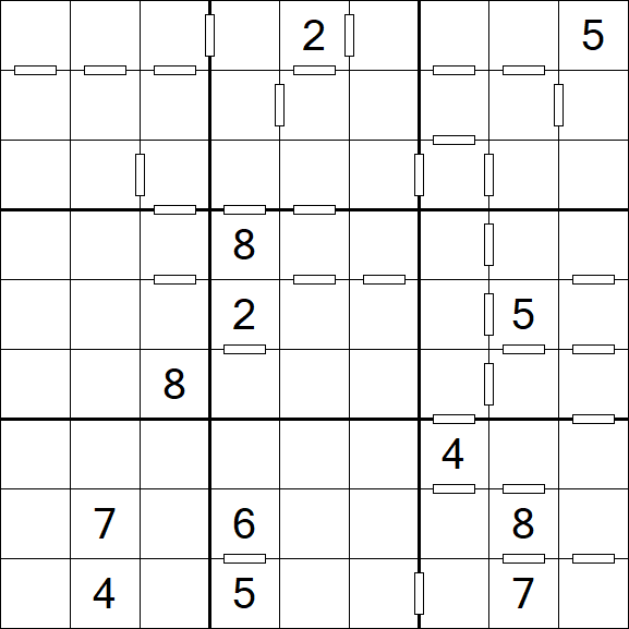 Consecutive Sudoku - Difficile