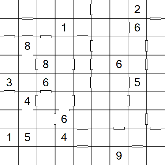 Consecutive Sudoku - Difficile