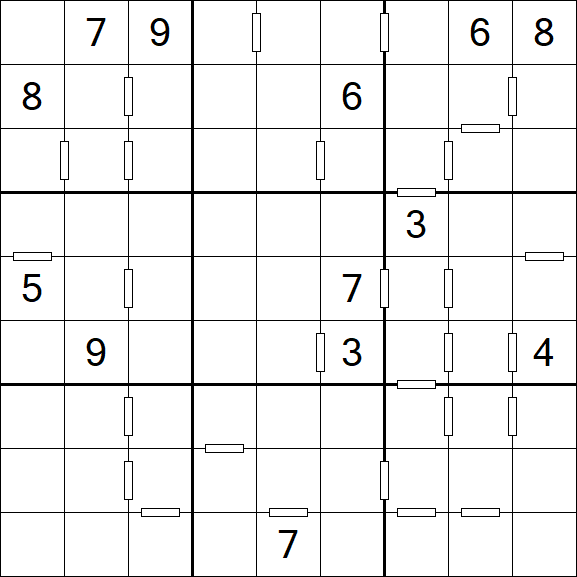 Consecutive Sudoku - Difficile
