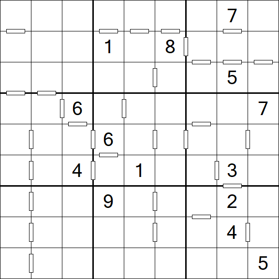 Consecutive Sudoku - Difficile