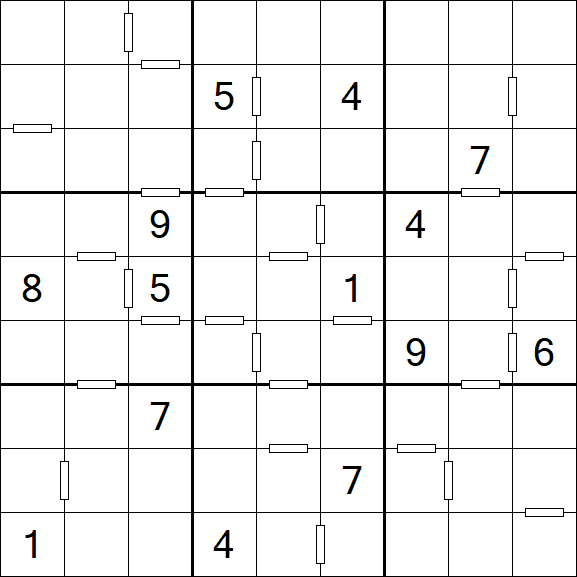 Consecutive Sudoku - Difficile