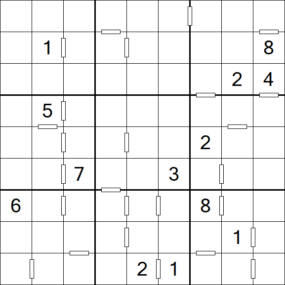 Consecutive Sudoku - Difficile
