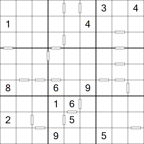 Consecutive Sudoku - Difficile