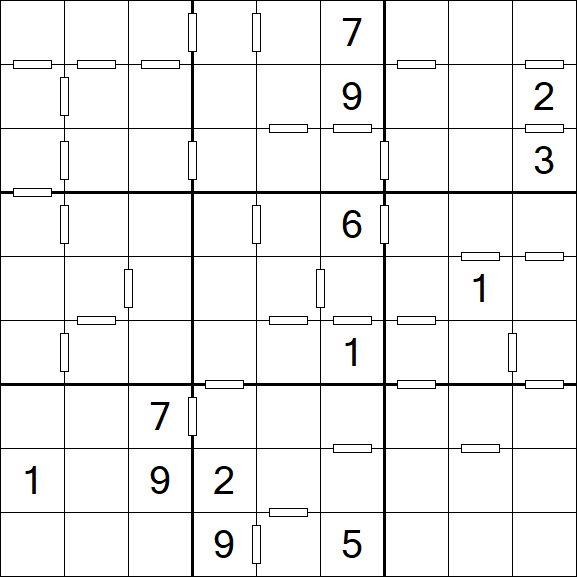 Consecutive Sudoku - Hard