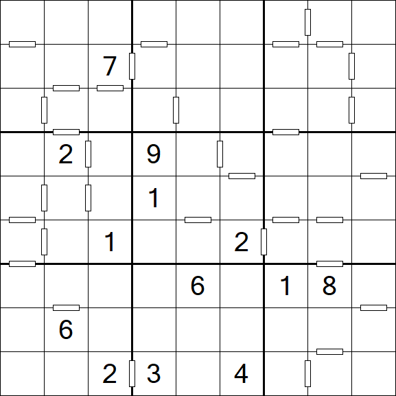 Consecutive Sudoku - Difficile