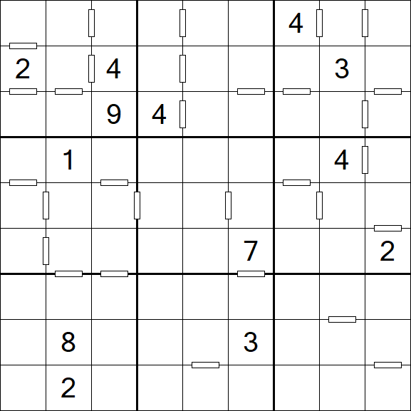 Consecutive Sudoku - Difficile