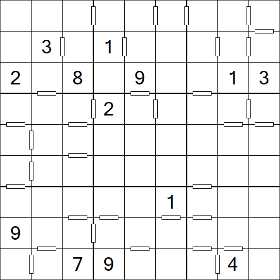 Consecutive Sudoku - Difficile