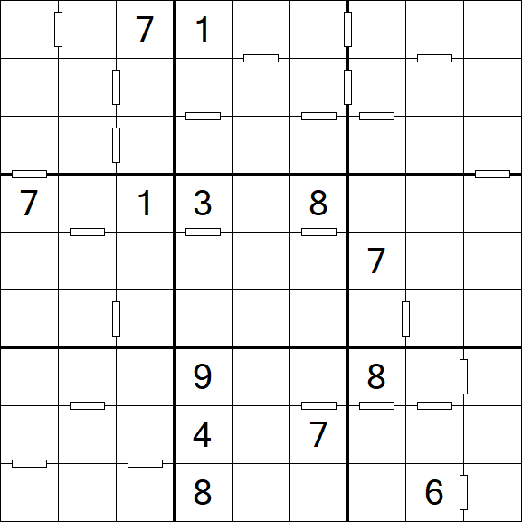 Consecutive Sudoku - Difficile