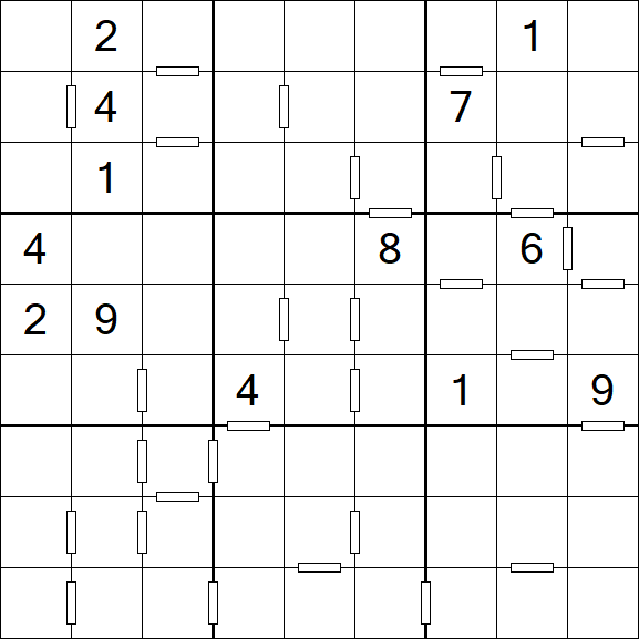 Consecutive Sudoku - Difficile