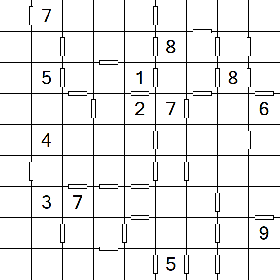 Consecutive Sudoku - Difficile