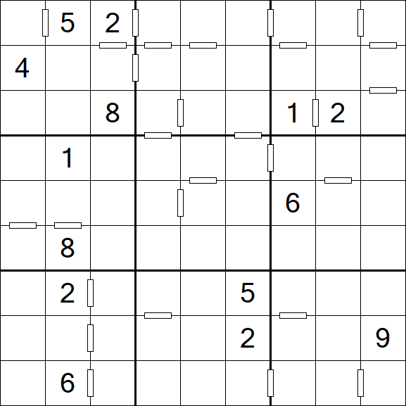Consecutive Sudoku - Difficile