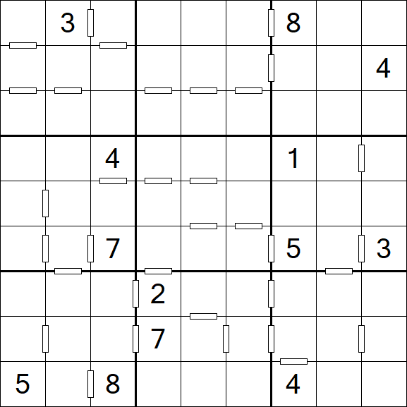 Consecutive Sudoku - Difficile