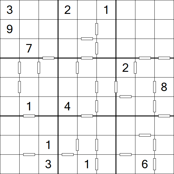 Consecutive Sudoku - Difficile