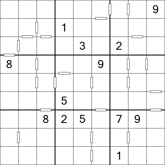Consecutive Sudoku - Difficile