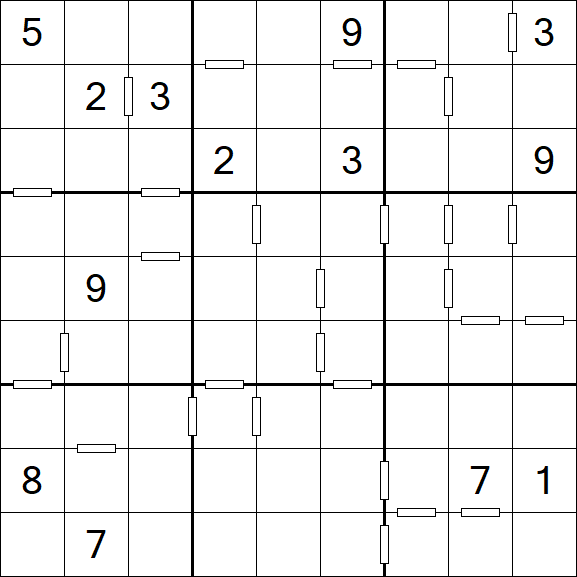 Consecutive Sudoku - Difficile