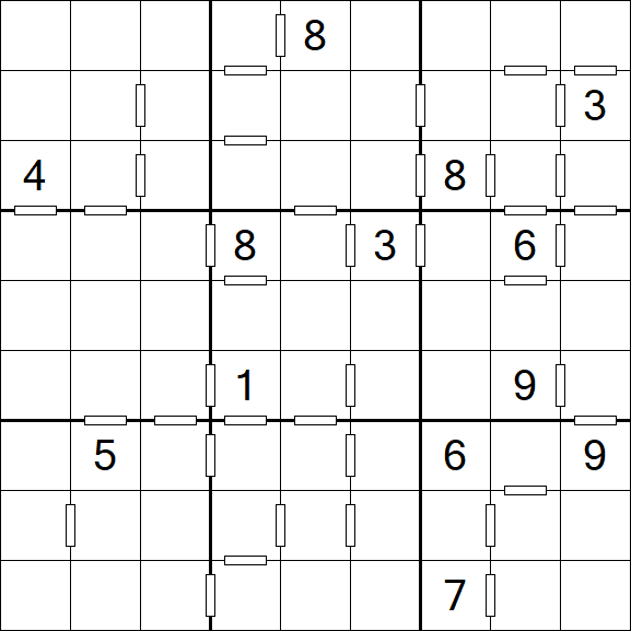 Consecutive Sudoku - Difícil