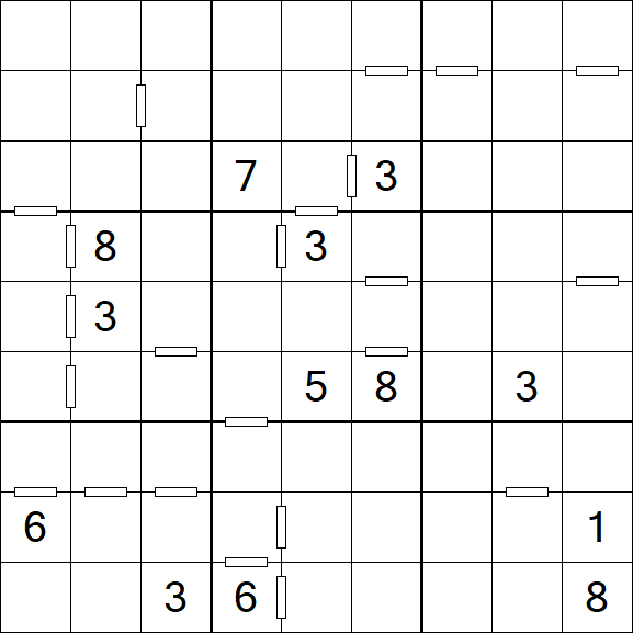 Consecutive Sudoku - Difícil