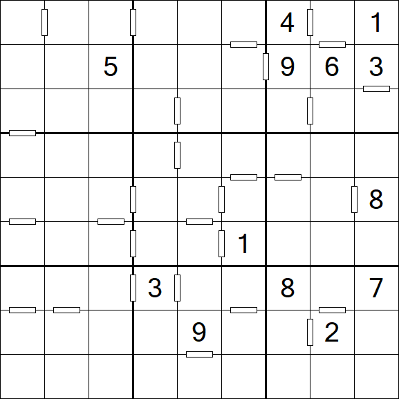 Consecutive Sudoku - Difficile