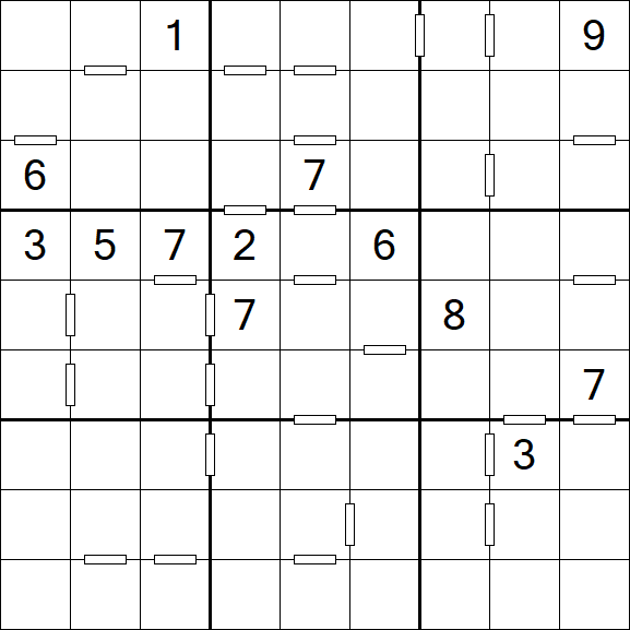 Consecutive Sudoku - Difficile