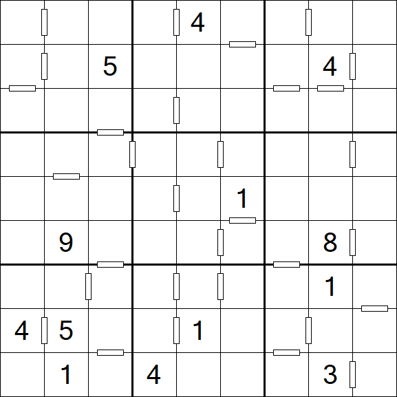 Consecutive Sudoku - Difficile