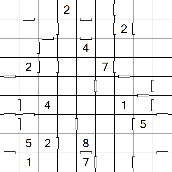 Consecutive Sudoku - Hard