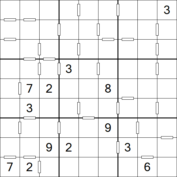 Consecutive Sudoku - Difficile