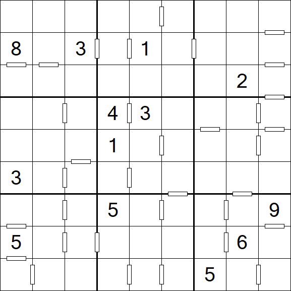 Consecutive Sudoku - Difficile