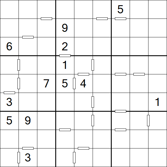 Consecutive Sudoku - Difficile