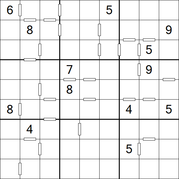Consecutive Sudoku - Hard