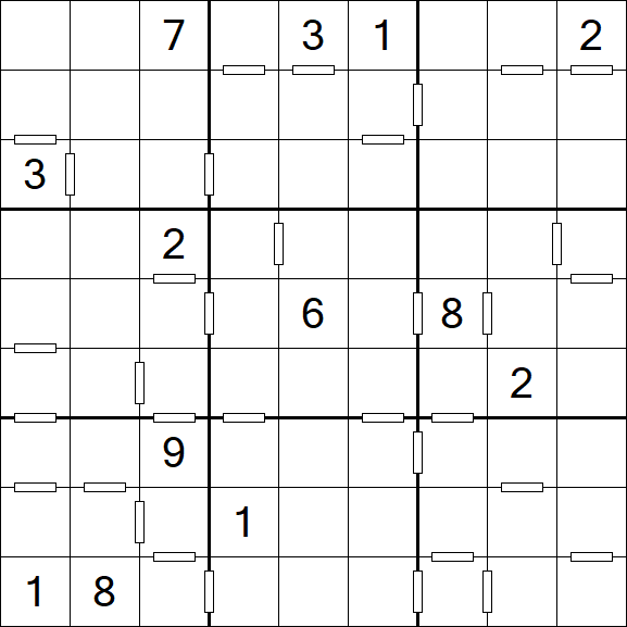 Consecutive Sudoku - Difficile