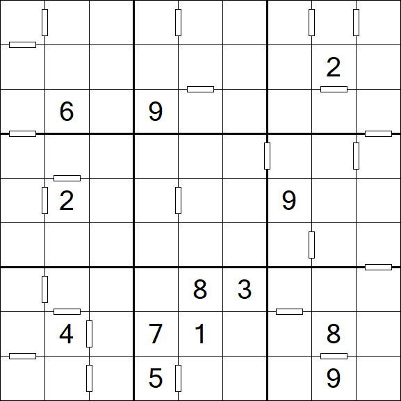 Consecutive Sudoku - Difficile