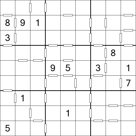 Consecutive Sudoku - Difficile