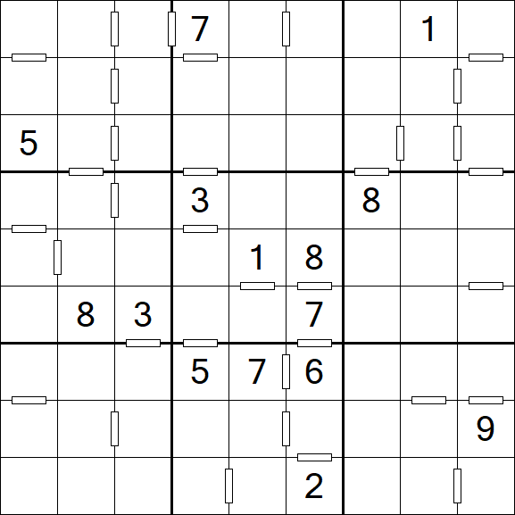 Consecutive Sudoku - Difficile