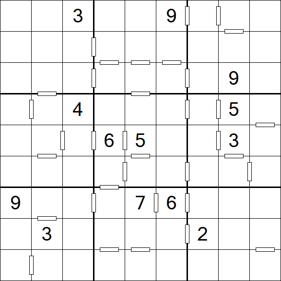 Consecutive Sudoku - Difficile