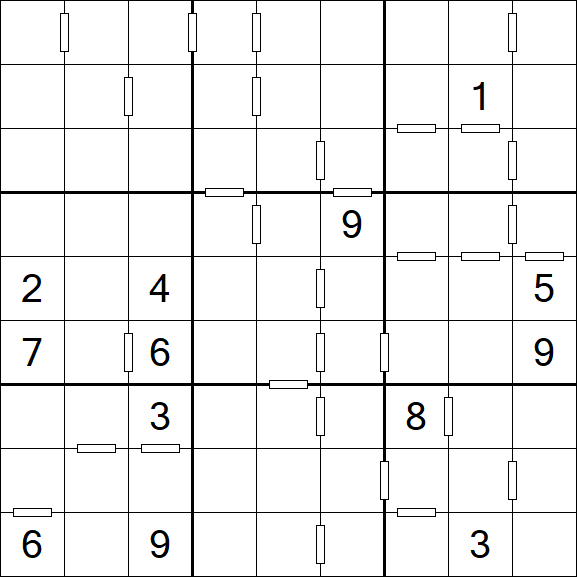 Consecutive Sudoku - Difficile