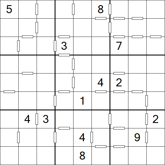 Consecutive Sudoku - Difficile