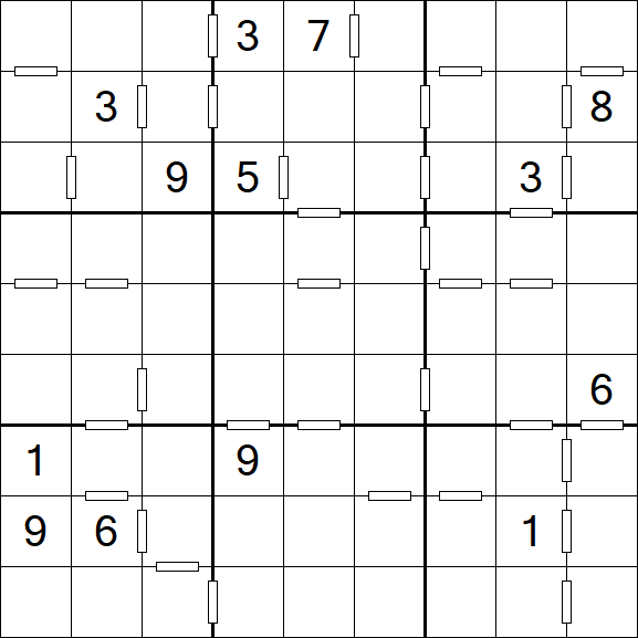 Consecutive Sudoku - Difficile