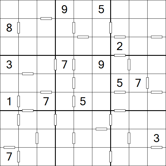 Consecutive Sudoku - Difficile