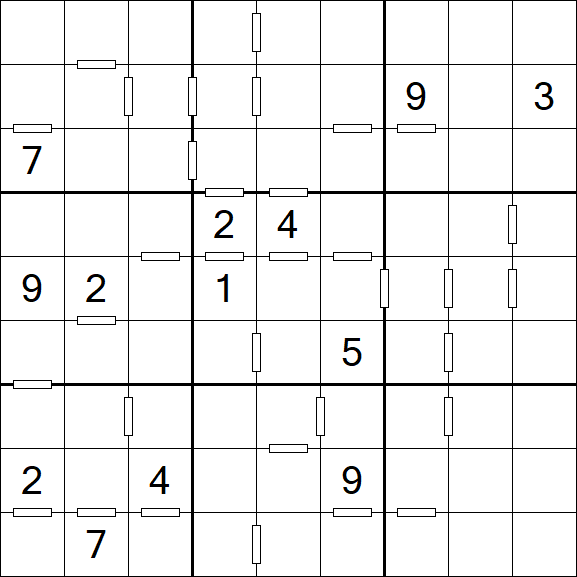 Consecutive Sudoku - Difficile
