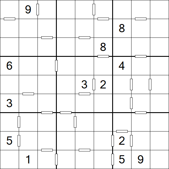 Consecutive Sudoku - Difficile
