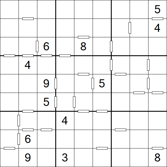 Consecutive Sudoku - Difficile