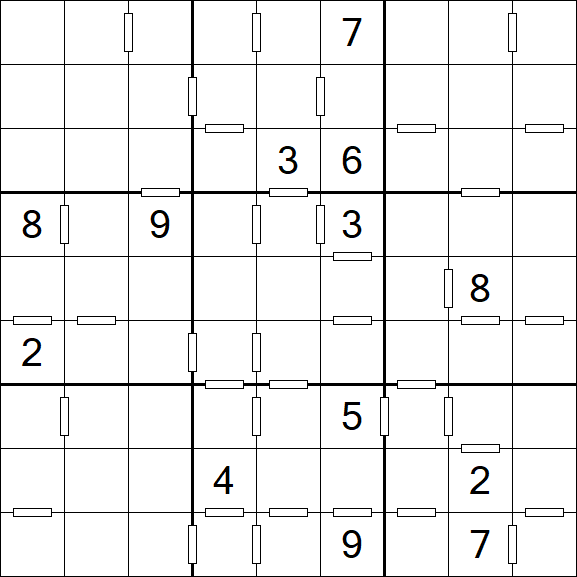 Consecutive Sudoku - Difficile