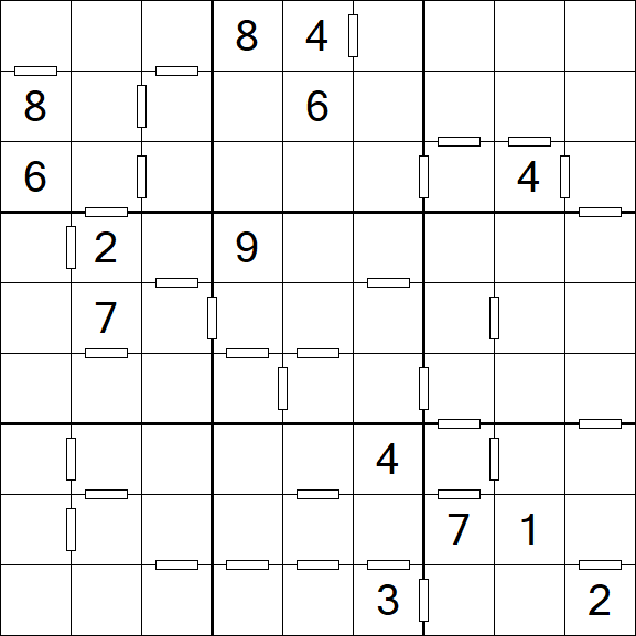 Consecutive Sudoku - Difficile