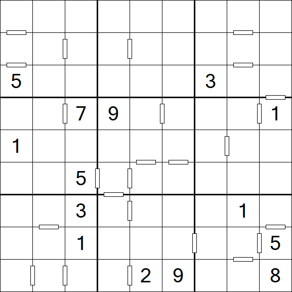 Consecutive Sudoku - Difficile