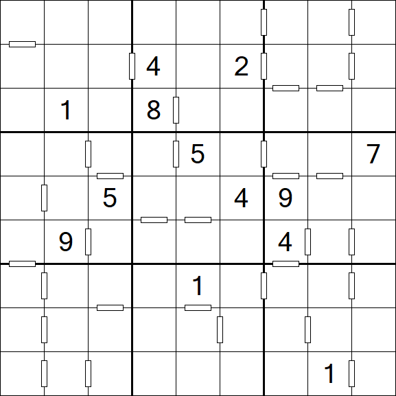 Consecutive Sudoku - Difficile