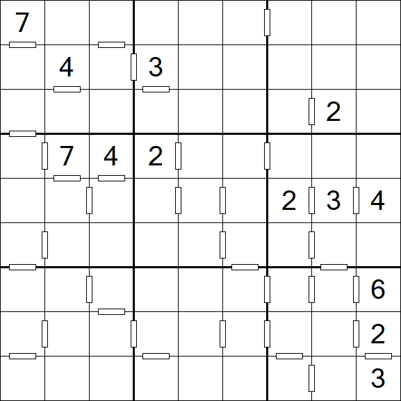Consecutive Sudoku - Difficile