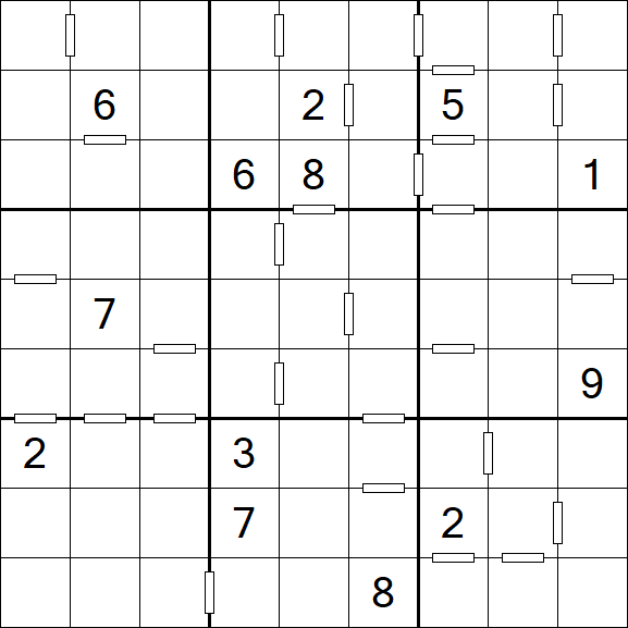 Consecutive Sudoku - Difficile