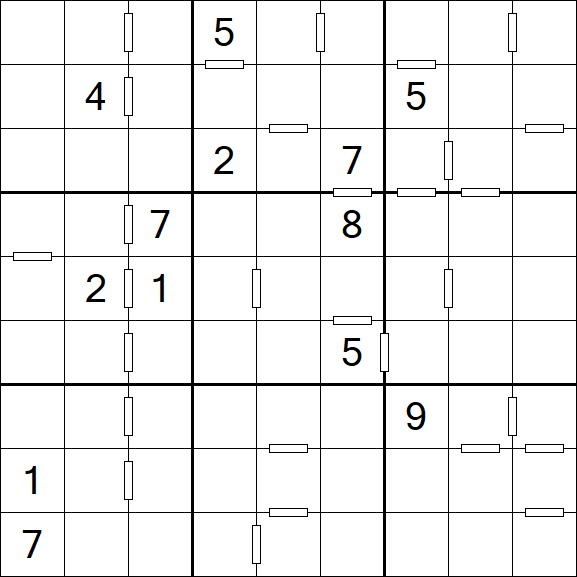Consecutive Sudoku - Difficile