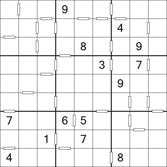 Consecutive Sudoku - Difficile